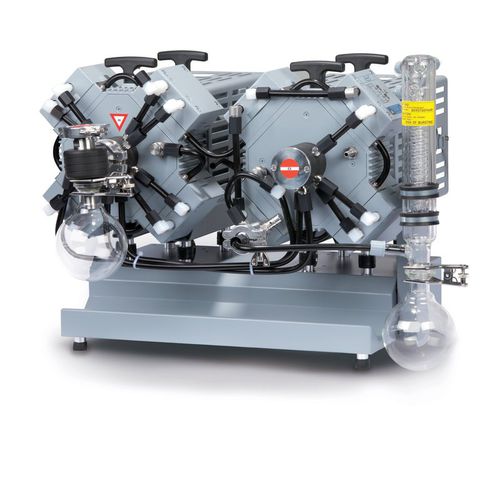 Мембранный вакуумный насос MV 10C EX VARIO +AK+EK со смазкой230VACодноступенчатый