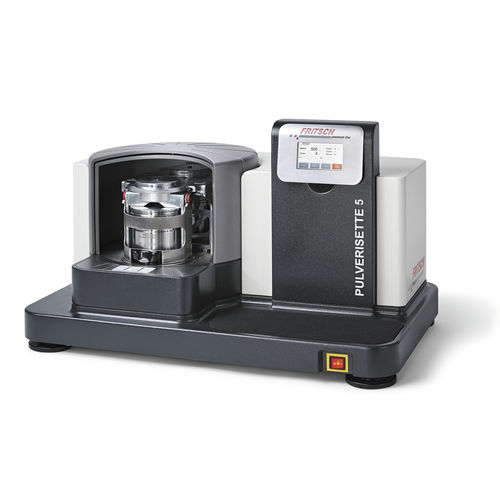 Планетарная шаровая мельница PULVERISETTE 5 premium lineвертикальнаяиз стекладля пластмасс