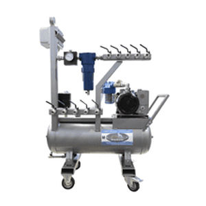 Lubricated vacuum unit RTM industrial