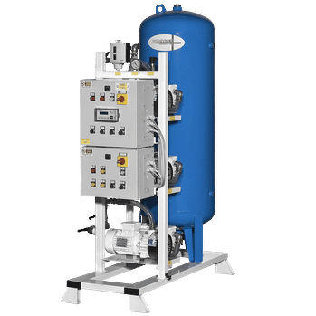 Lubricated vacuum unit MEDEVICE 3×28 for medical applicationsvertical