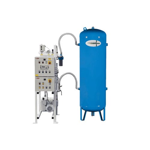 Lubricated vacuum unit MEDEVICE 3×61 for medical applicationsvertical