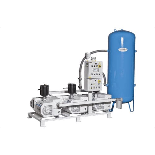 Lubricated vacuum unit MEDEVICE 3×220for medical applicationsvertical