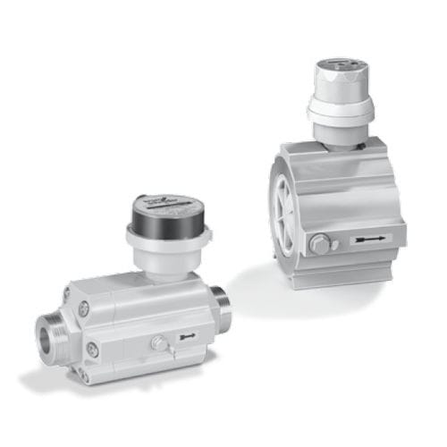 Turbine flow meter DM, DEfor gasfor airflange