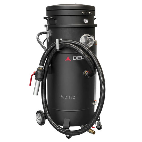 Промышленный пылесос WD 132 Pмокрая и сухая, однофазный, двухмоторный