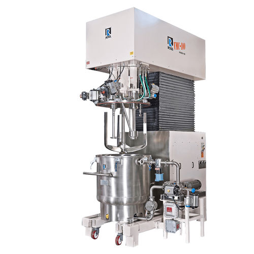 Смеситель трехвальный серии ПВМ роторно-статорный для жидкостей