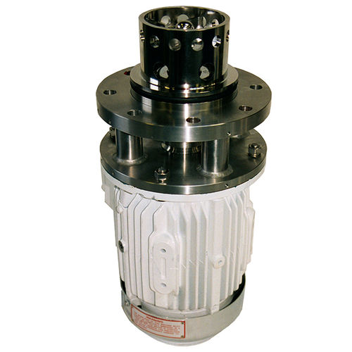 Смеситель с нижней подачей ротор-статордля жидкостейтвердая/жидкая