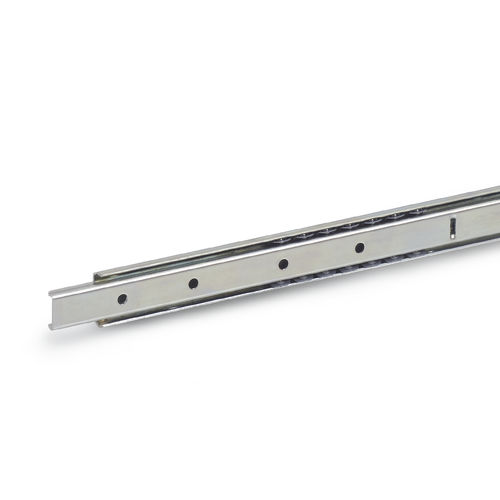 Telescopic linear slide GN 1400partial-extensionball bearingzinc-plated steel