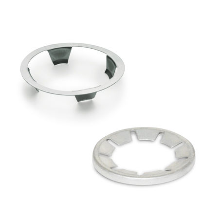 Дисковая пружина сжатия GN 509.3коническая сталь