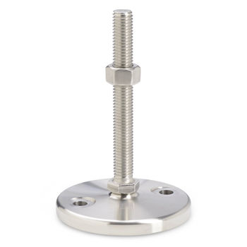 Опора станка GN 23нержавеющая сталь,выравнивающая,резьбовая