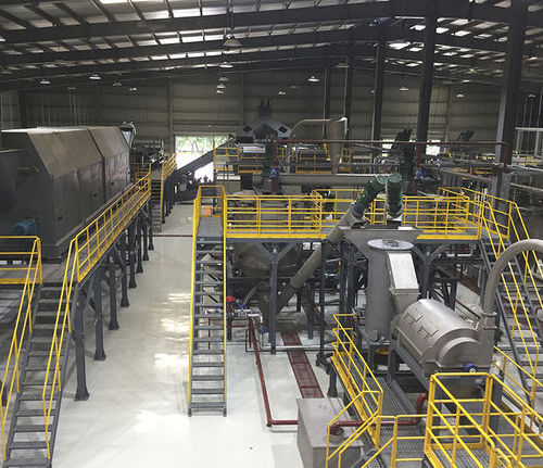 Линия по переработке ПЭТ TL6000-05для мойки бутылок