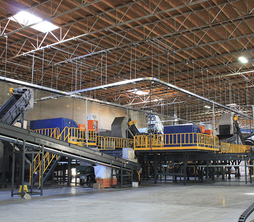 Установка для переработки ПЭТ TL9000-02для бутылокс гранулированиемметаллоотделением