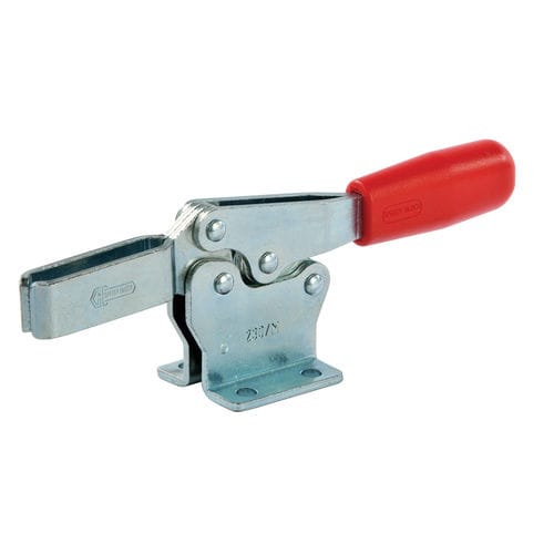 Горизонтальный коленно-рычажный зажим Mсо сложенной стальной основой