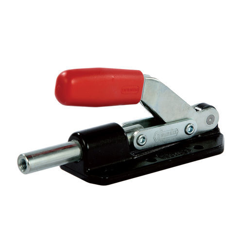 Прямая коленно-рычажная струбцина серии AS из стали с цинковым покрытием, двухтактная