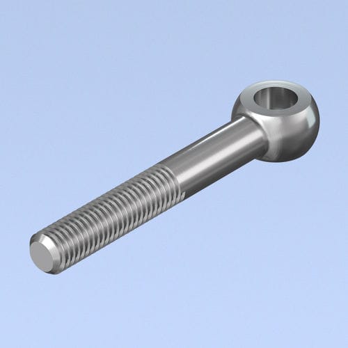 Joining screw with eye DIN 444 Form Bstainless steelgalvanized steel