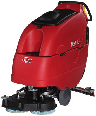 Поломоечная машина с мотоблоком серии Mega II на аккумуляторе