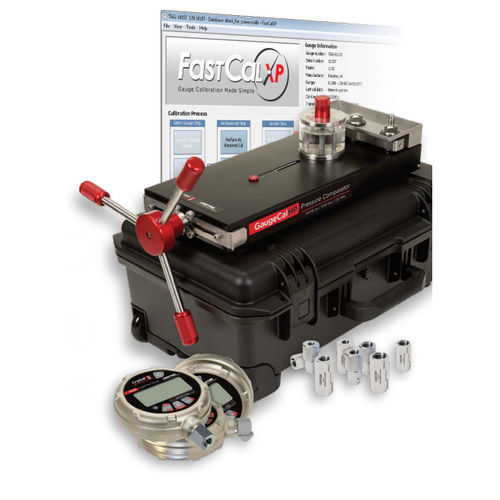 Система калибровки давления CrystalCalHP для манометров портативной лаборатории