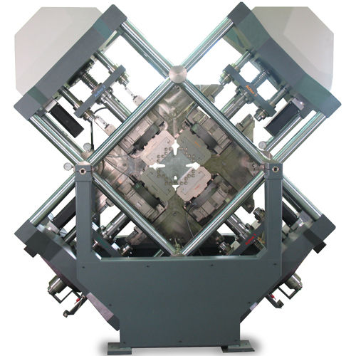 Крестообразная машина для испытания материалов, многопараметрическая, на сжатие, на растяжение