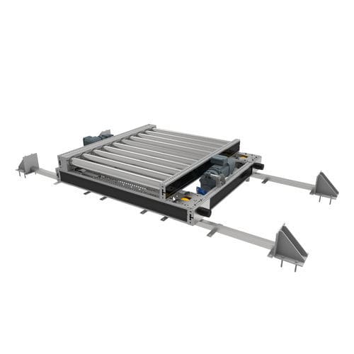 Погрузочно-разгрузочная машина для поддонов с рельсовым приводомэлектрическая