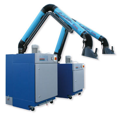 Мобильный дымоудаляющий аппарат серии DF, CLEAN GOСварочный картриджс вытяжным рукавом