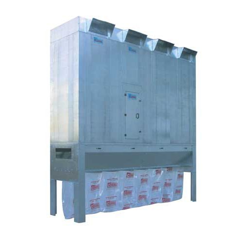 Мешочный пылесборник FM, серия MECпневматический с обратной продувкоймодульныйдля древесной пыли