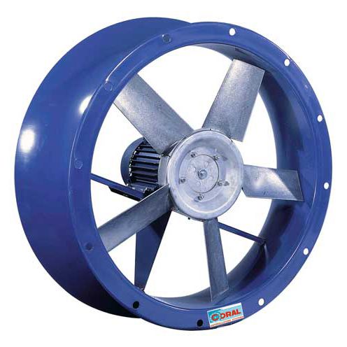 Пропеллерный вентилятор серии EA, EF вытяжной