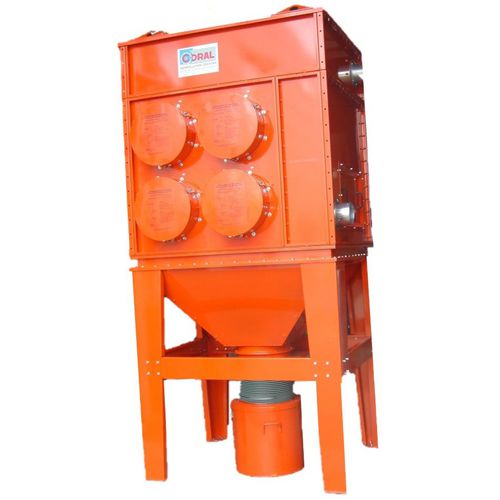 Картриджный пылесборник AIRCOMPACT NUCпневматический с обратной продувкойвысокоэффективный