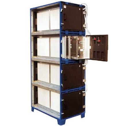 Установка электростатической фильтрации серии EFвоздушномодульная