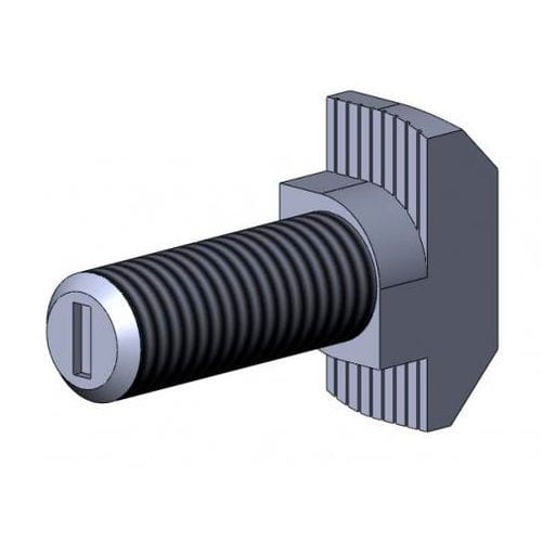 Болт с резьбой 3310 S 1008 серии VZ 01 Головка молотка сталь оцинкованная