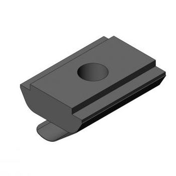 Т-образная гайка 3008 S 0x VZ 02, сталь оцинкованная, для сборки профиля