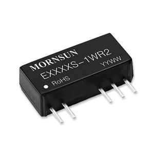 Закрытый модуль преобразователя постоянного тока E_S-1WR2с низким уровнем пульсацийпромышленныйдля телекоммуникационных приложений