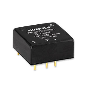 DIP DC/DC преобразователь URB_YMD-15WR34:1 Диапазон входного напряженияВысокая плотность мощностиПромышленный