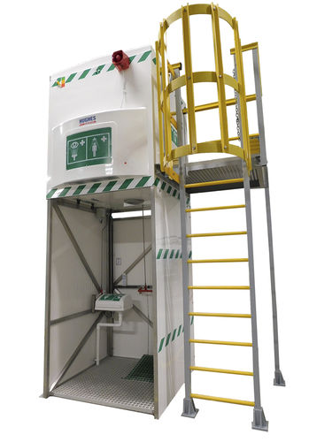 Safety platform GRP-LADDER