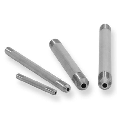 Ниппель из нержавеющей стали с прямой резьбой