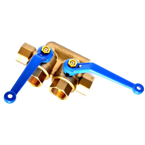 Двуручный клапан BSD3000шаровой рычагдвойная блокировка и выпуск воздуха