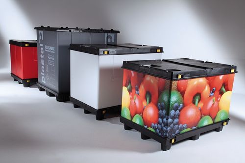 Штабелирование пластиковых интермодальных контейнеровблокировка