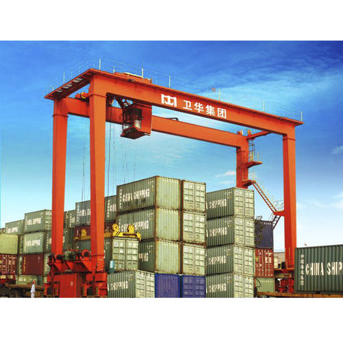 Козловой кран на рельсовом ходу RMGдля морского применения