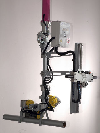 Пневматический манипулятор MAGNETOс подъемным магнитомдля перемещения рулонов