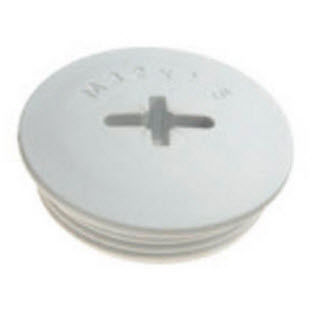 Round plug malethreadednylon