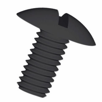 Винт с полукруглой головкой 276408000002шлицевойнейлон