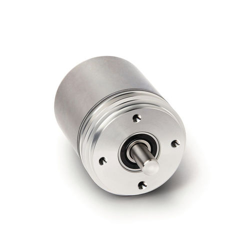 Абсолютный датчик угла поворота WV36M/CANмагнитный,с цельным валом,многооборотный