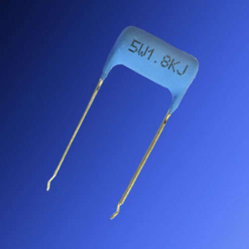 Металлооксидный пленочный резистор TOMVдля монтажа на платудля электроники