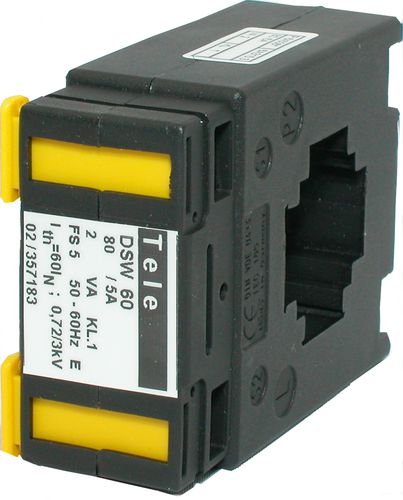 Трансформаторный датчик тока DSW 80DIN, фиксированный на рейке переменного тока