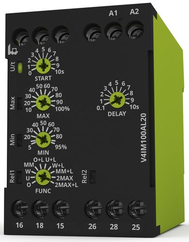 Реле контроля тока V4IM100AL20DPDTAC/DCоднофазное