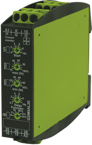 Реле контроля тока G2IM5AL20 24–240 В AC/DC2, рейка NO/NCDIN