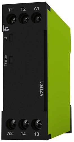 Реле контроля температуры V2TF01, PTC 1 NCDIN-рейка, автоматический сброс