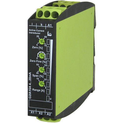 Цифровой датчик тока G2IA15ADIN для монтажа на рейке, на панели, на плате