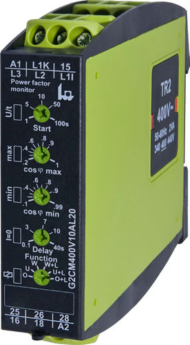 Реле контроля коэффициента мощности G2CM400V10AL202 NO/NCACтрехфазное
