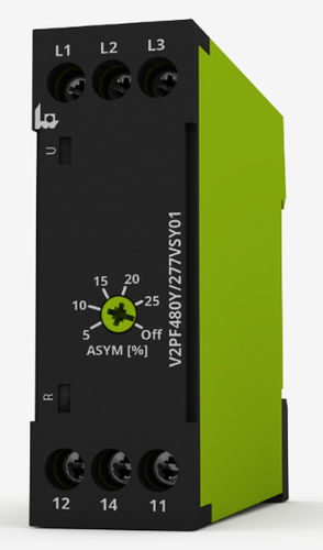 Реле контроля напряжения V2PF480Y/277VSY01последовательность фаз потеря фаз дисбаланс фаз