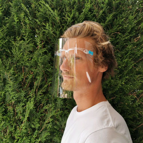 Многоразовый защитный козырек, водонепроницаемый и пыленепроницаемый.