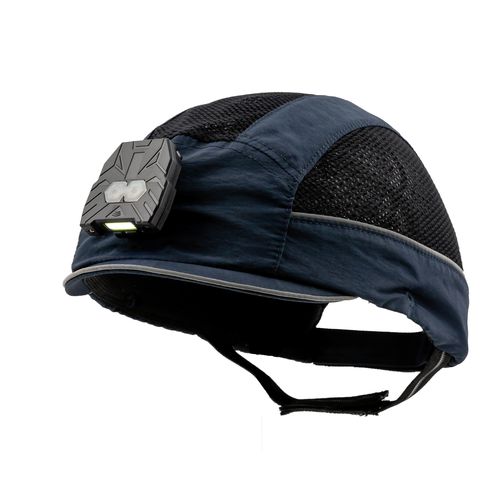 Кепка ударопрочная из полиэстера AIRC02V01STRLEDEN 812вентилируемаясо светодиодной налобной лампой